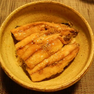 鰯の照り焼き丼